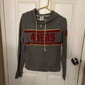 49ers zip up hoodie by PINK